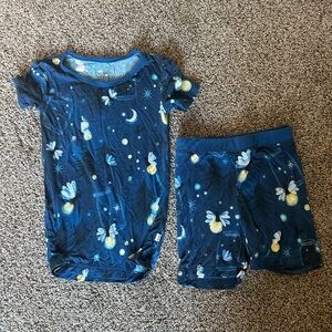 Little Sleepies 4T Firefly Shorts Pajama Sets